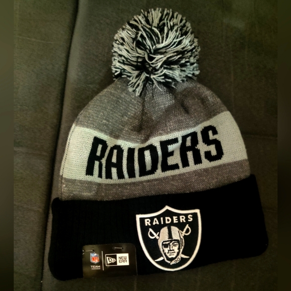 Raiders Knit Hat - Picture 1 of 4